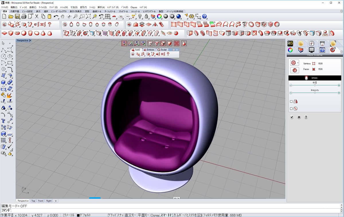 クレイヨ　画面